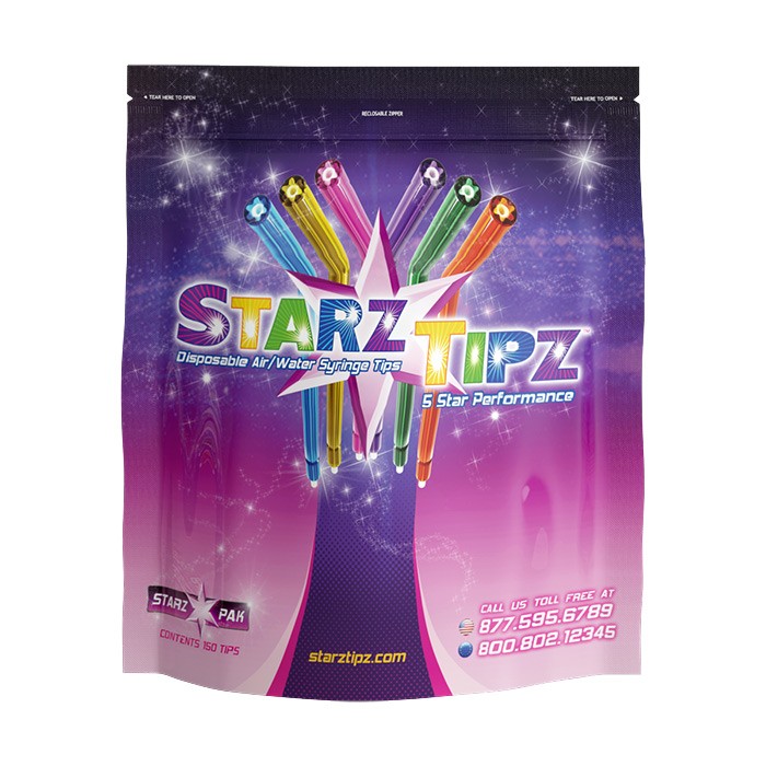 Air/Water Syringe Tips | Starz Tipz HP 1350 Tips